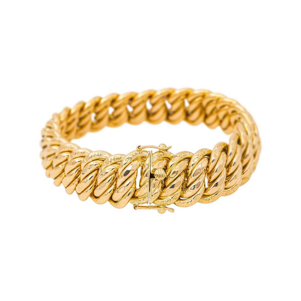 Bracelet Maille américaine Or jaune - Castafiore