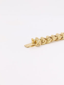 Bracelet maille américaine or jaune 1,2 cm - Castafiore