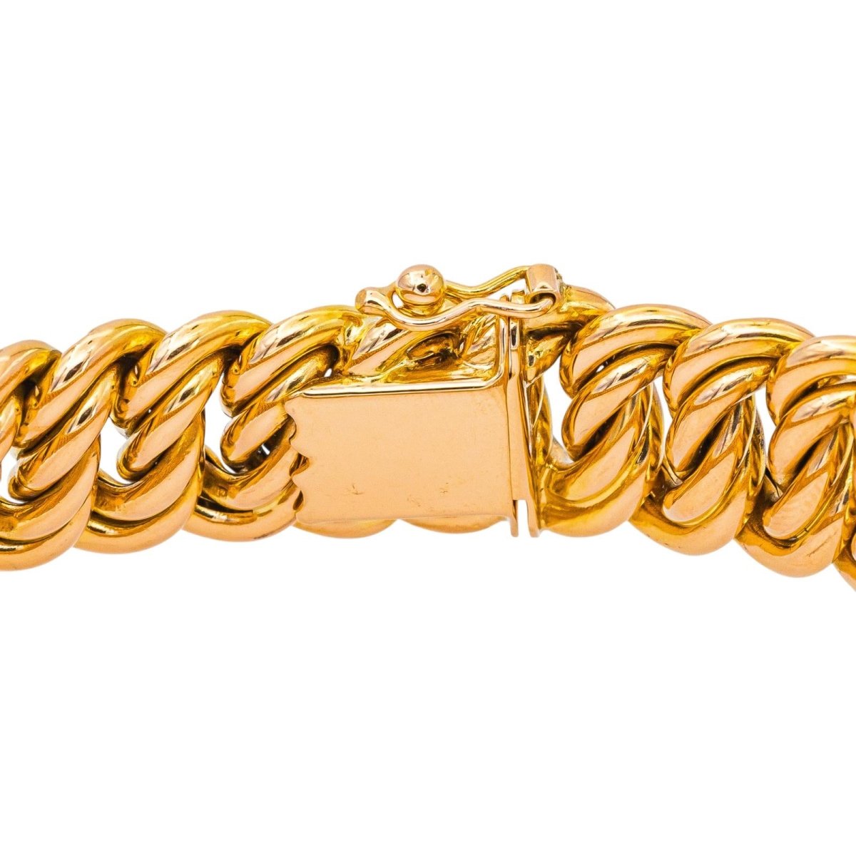 Bracelet Maille américaine Or jaune - Castafiore