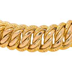 Bracelet Maille américaine Or jaune - Castafiore