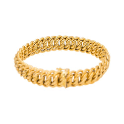Bracelet Maille américaine Or jaune - Castafiore