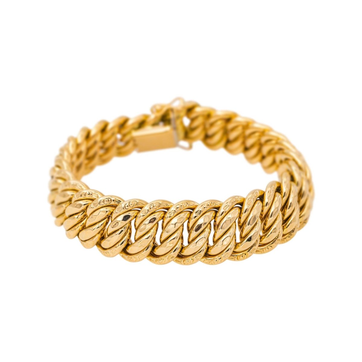 Bracelet Maille américaine Or jaune - Castafiore