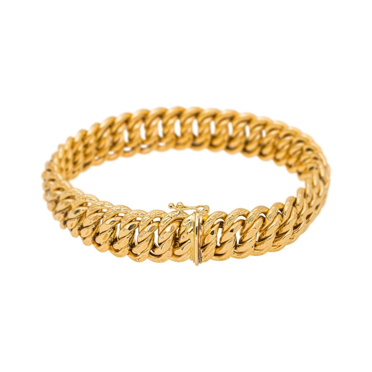 Bracelet Maille américaine Or jaune - Castafiore