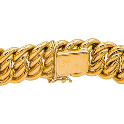 Bracelet Maille américaine Or jaune - Castafiore
