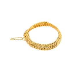Bracelet Maille Américaine Or jaune - Castafiore
