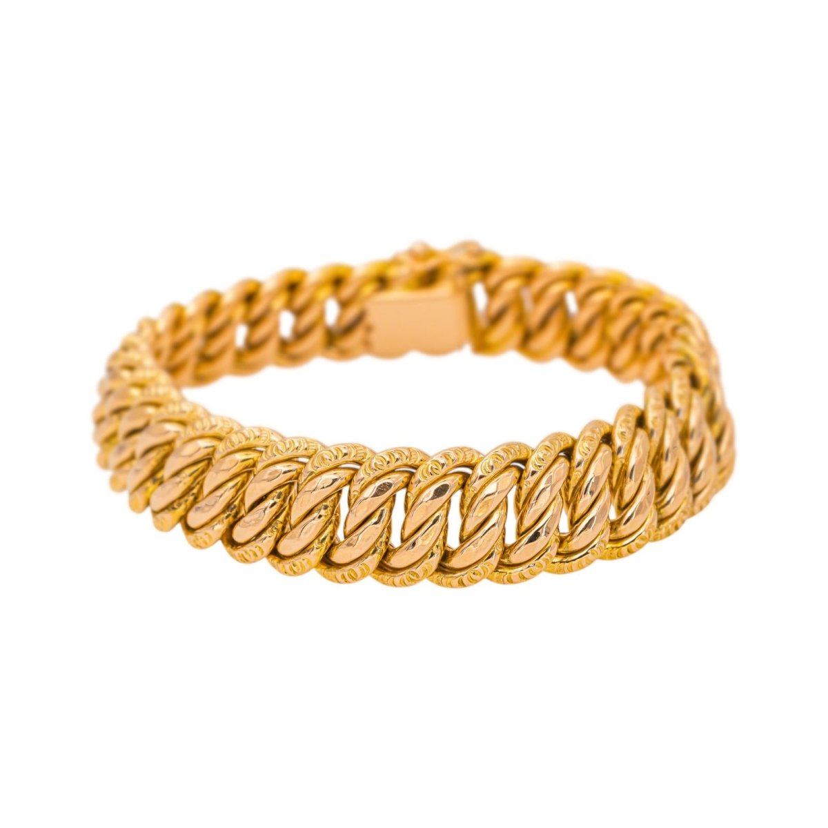 Bracelet Maille américaine Or jaune - Castafiore