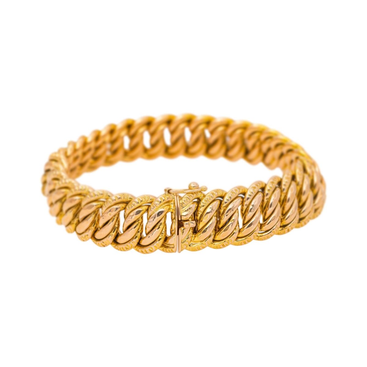 Bracelet Maille américaine Or jaune - Castafiore