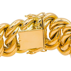 Bracelet Maille américaine Or jaune - Castafiore