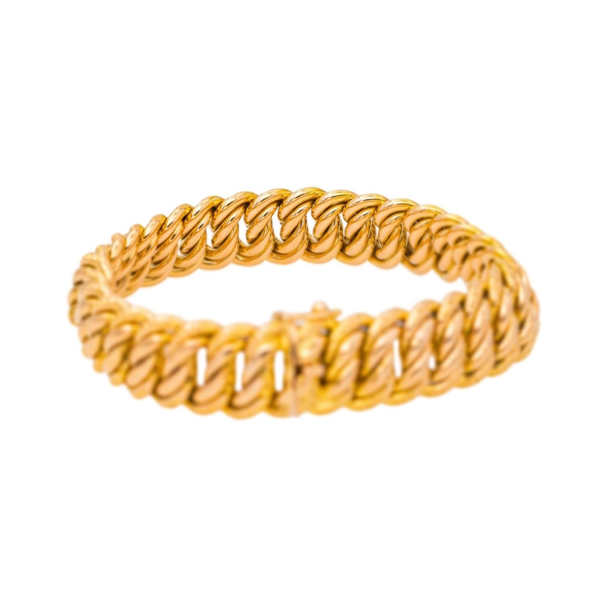 Bracelet Maille américaine Or jaune - Castafiore
