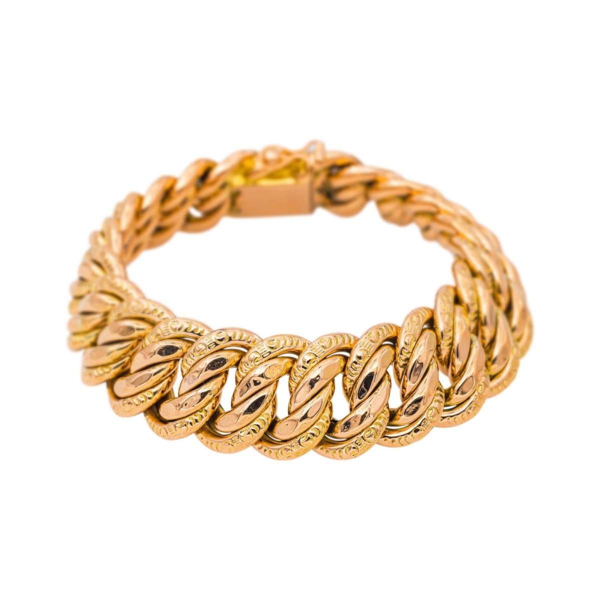 Bracelet Maille américaine Or jaune - Castafiore