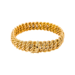 Bracelet Maille américaine Or jaune - Castafiore