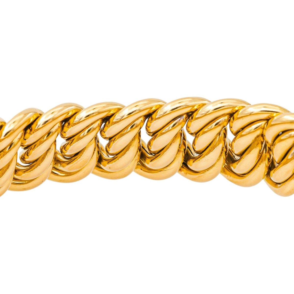 Bracelet Maille américaine Or jaune - Castafiore