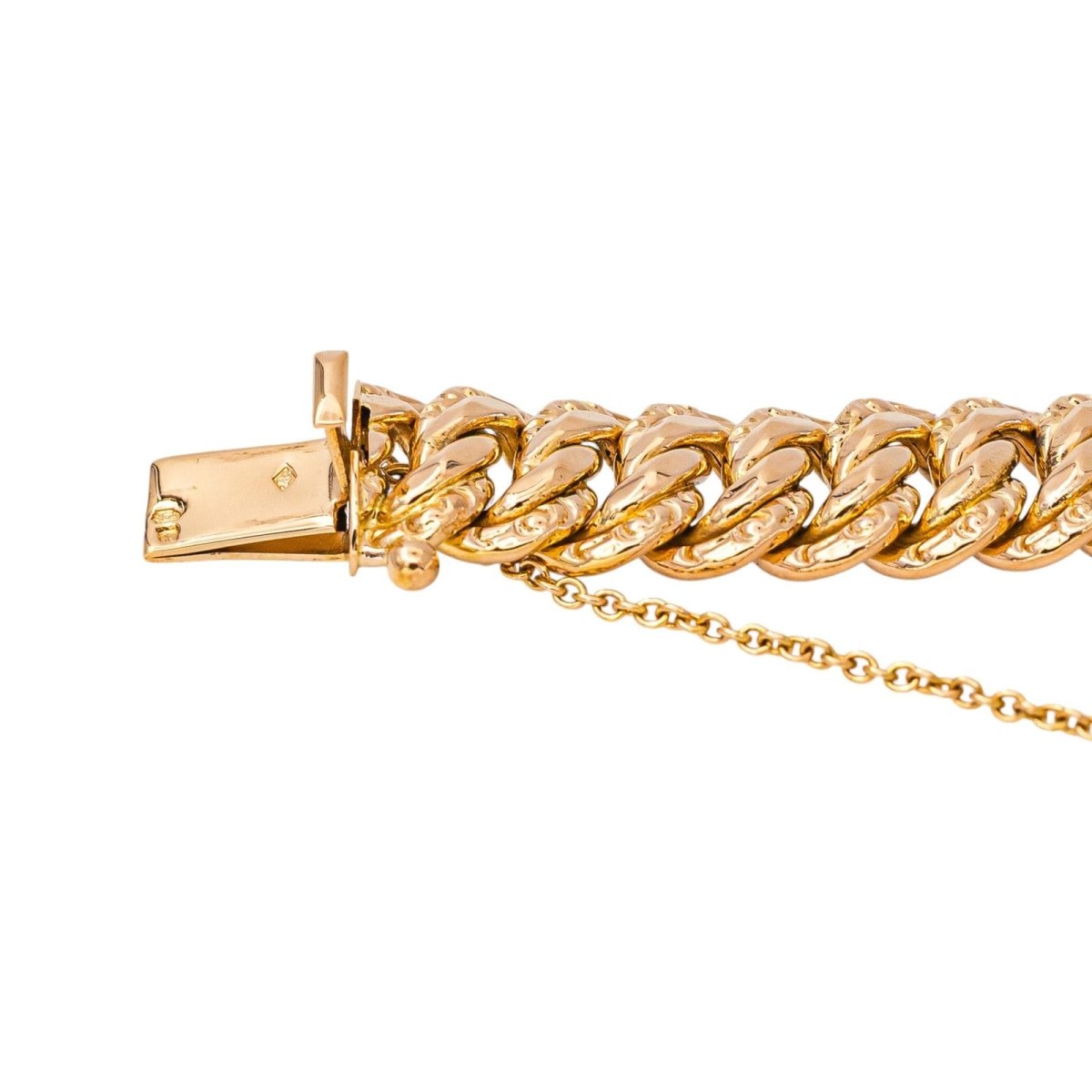 Bracelet Maille Américaine Or rose - Castafiore