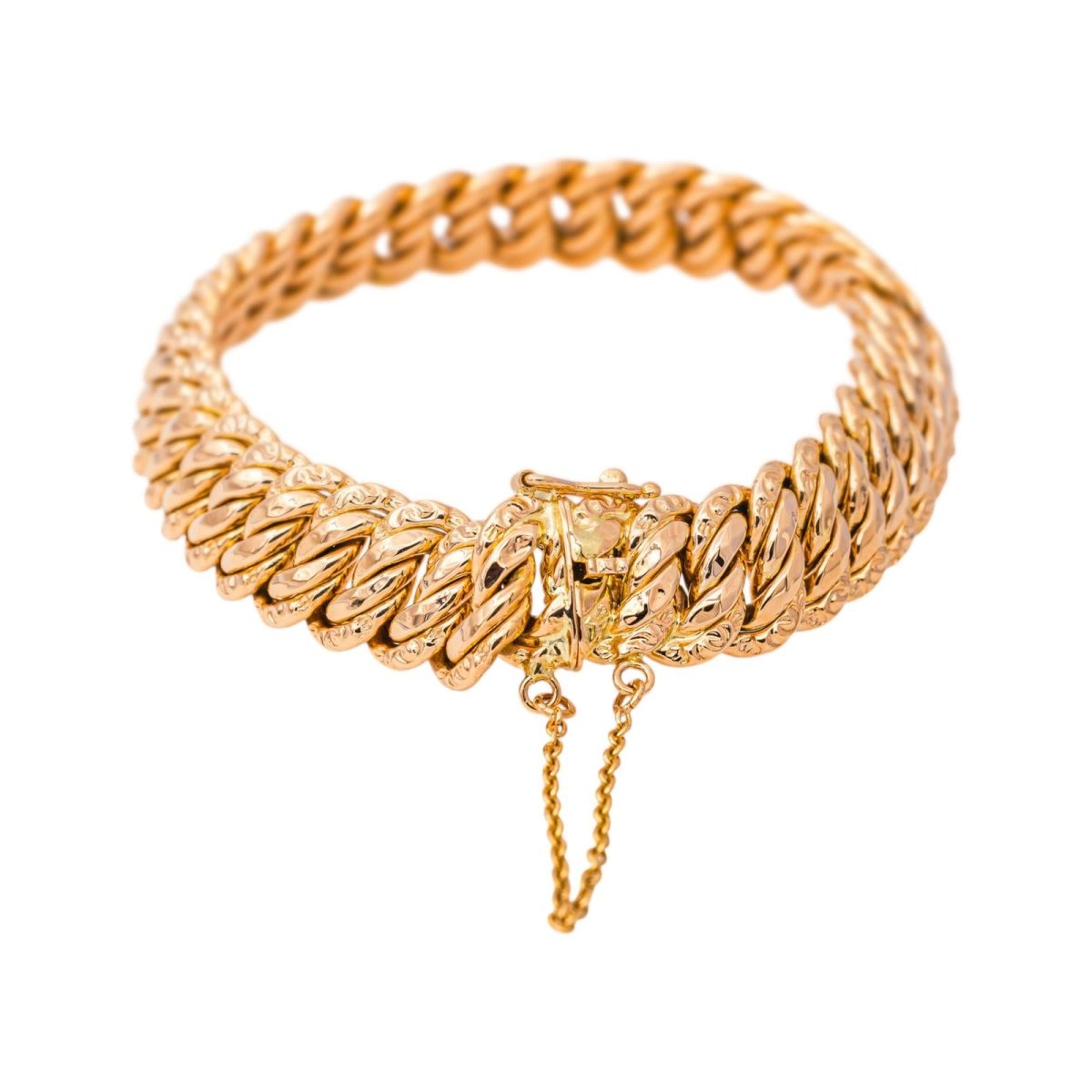 Bracelet Maille américaine Or rose - Castafiore
