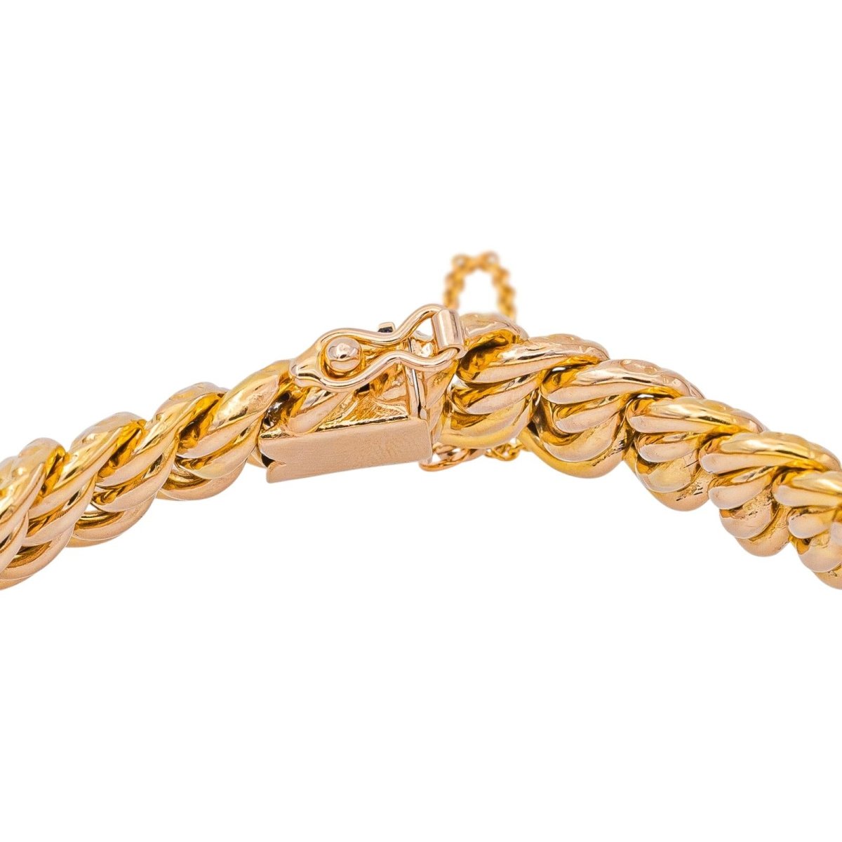 Bracelet Maille américaine Or rose - Castafiore