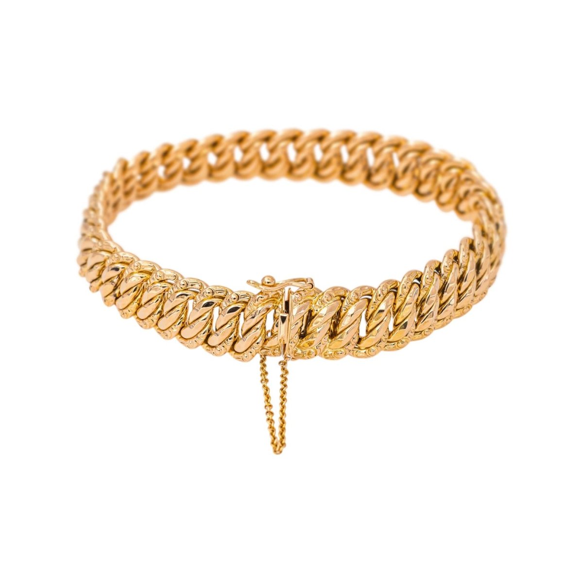 Bracelet Maille Américaine Or rose - Castafiore