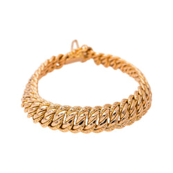 Bracelet Maille américaine Or rose - Castafiore
