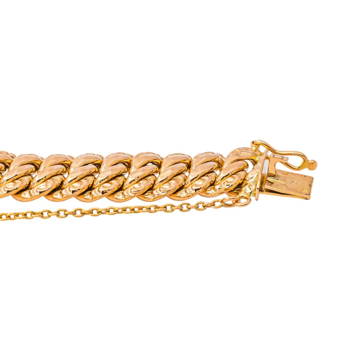 Bracelet Maille américaine Or rose - Castafiore