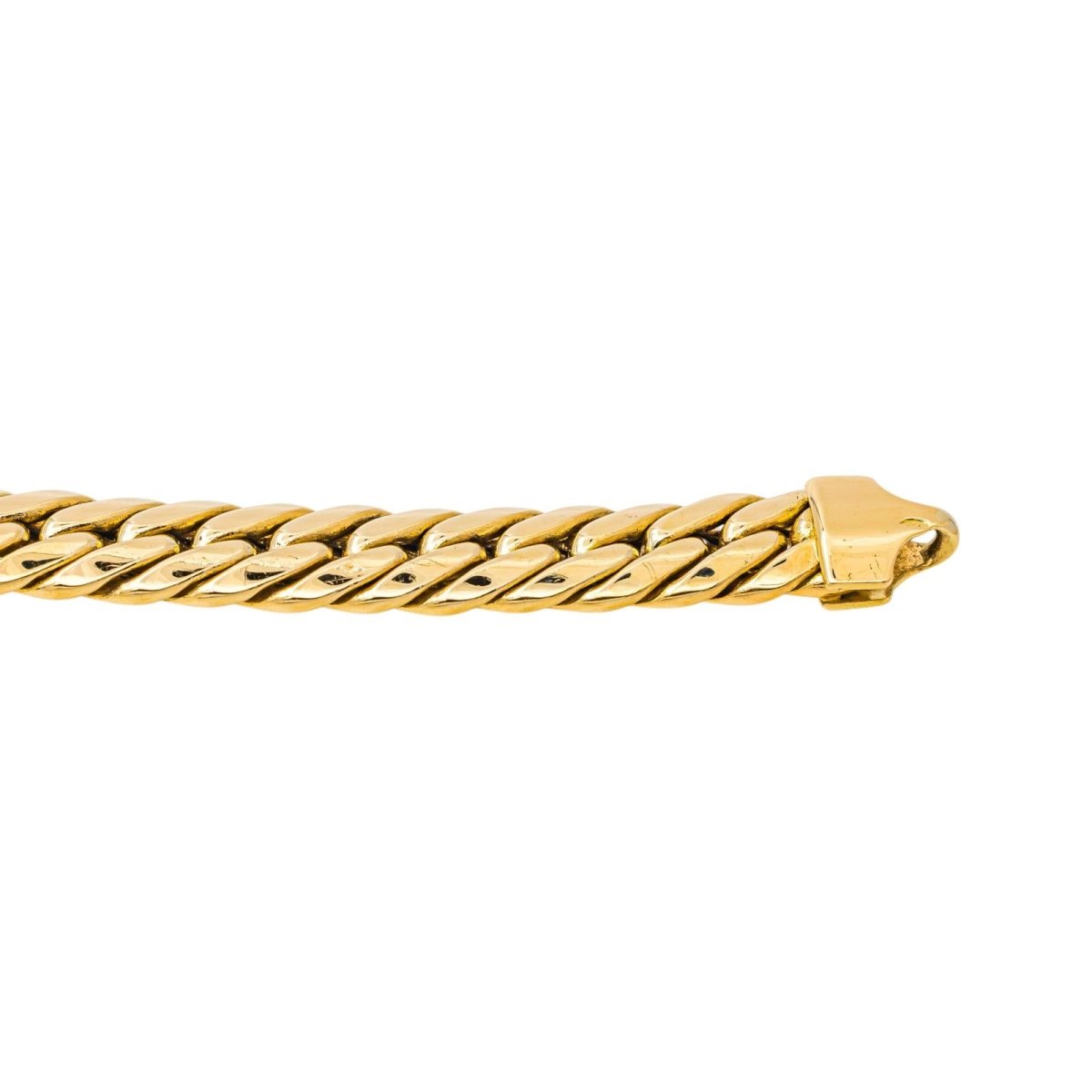 Bracelet maille Anglaise Or jaune - Castafiore