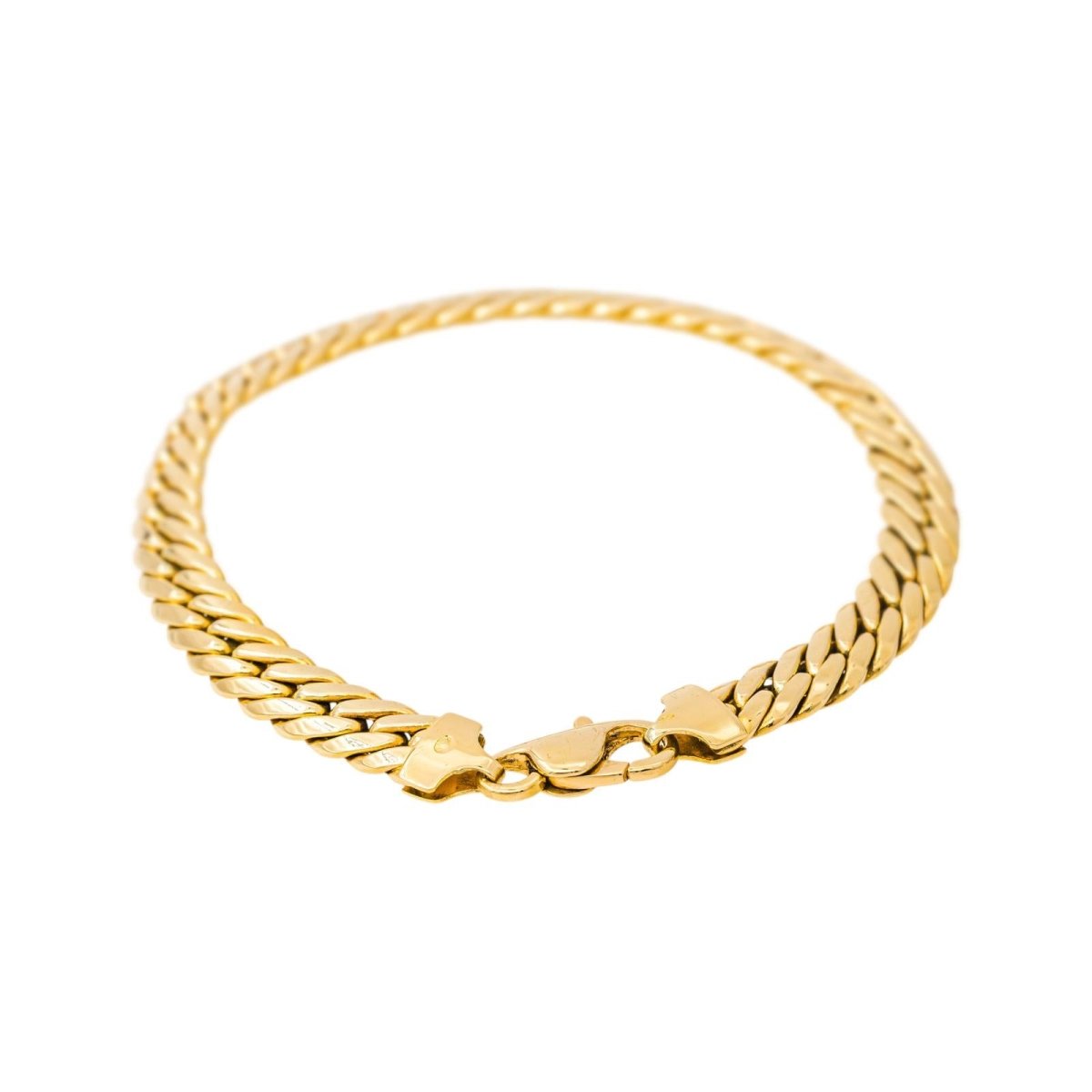 Bracelet maille Anglaise Or jaune - Castafiore