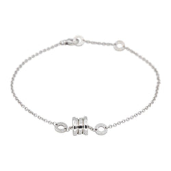 Bracelet Maille BULGARI "B.Zero1" en or blanc - Castafiore