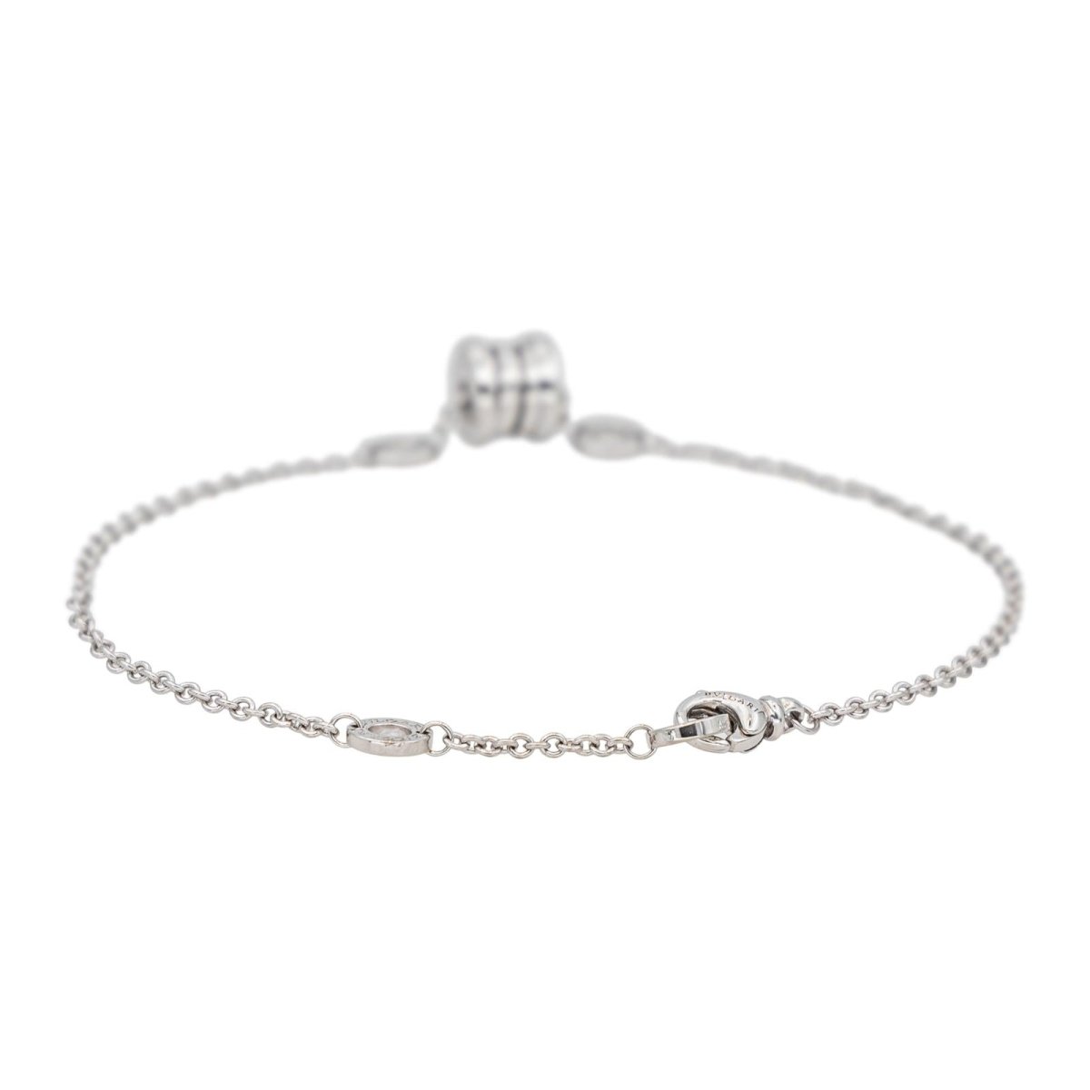 Bracelet Maille BULGARI "B.Zero1" en or blanc - Castafiore