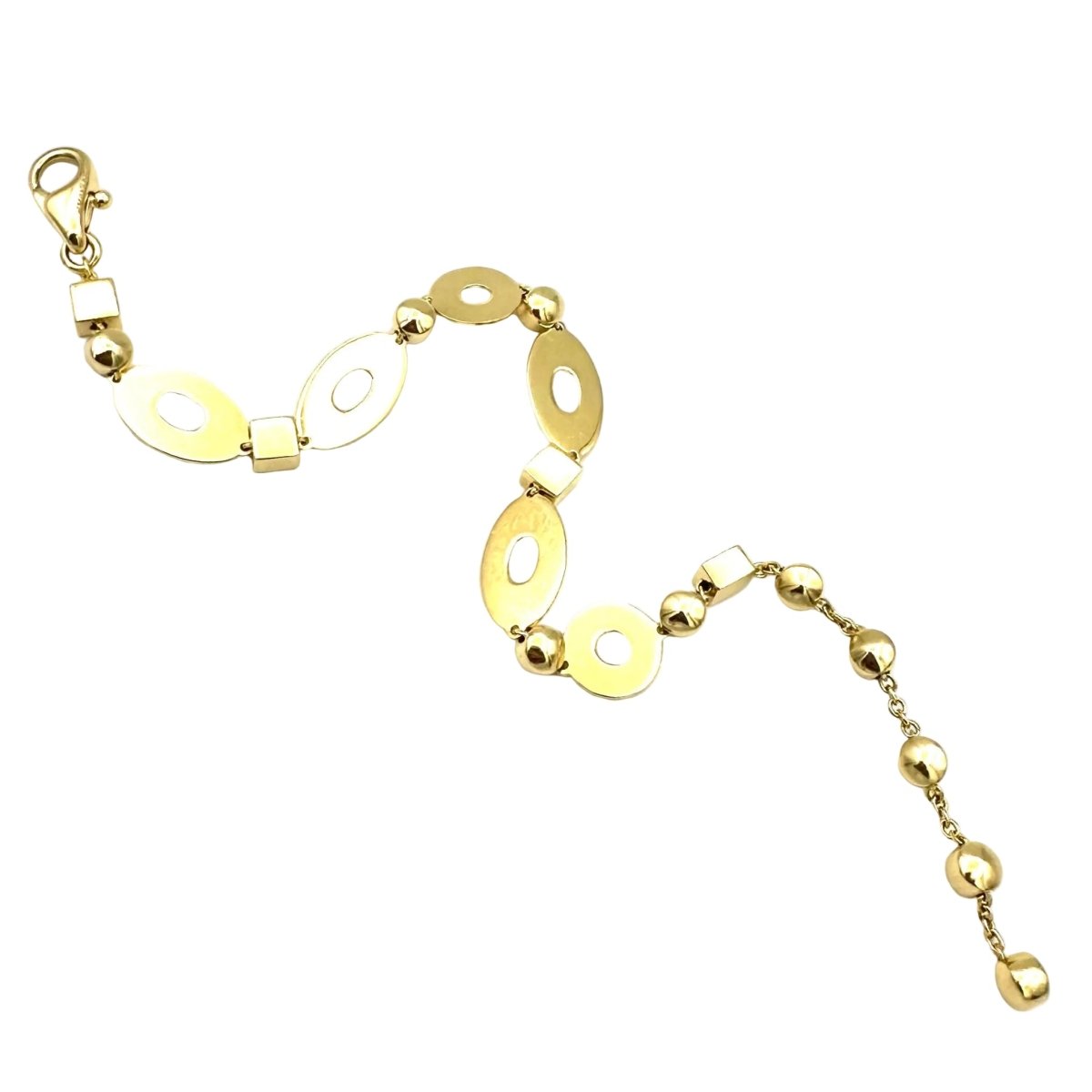 Bracelet Maille BULGARI "Lucea" en or jaune - Castafiore