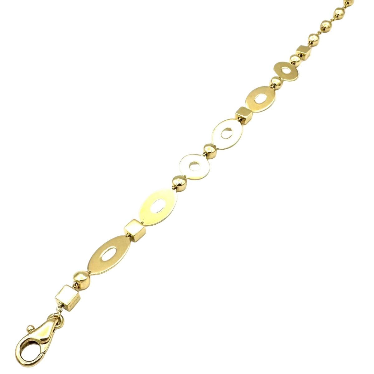 Bracelet Maille BULGARI "Lucea" en or jaune - Castafiore