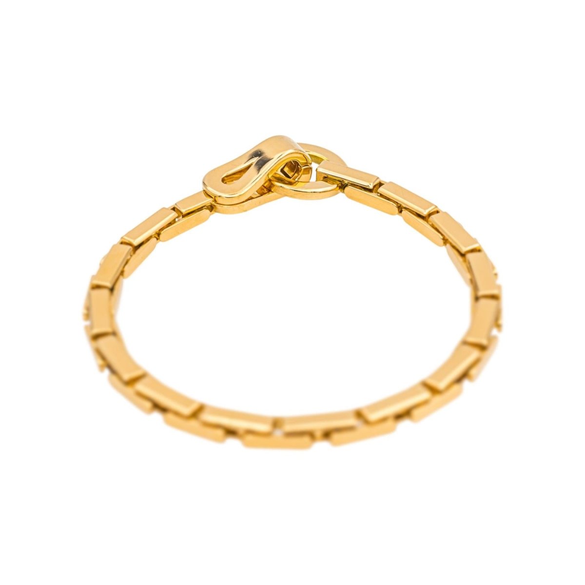 Bracelet Maille CARTIER "Agrafe" en or jaune - Castafiore