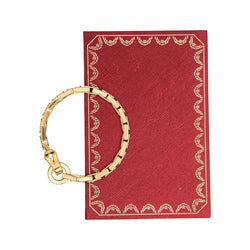 Bracelet Maille CARTIER "Agrafe" en or jaune - Castafiore