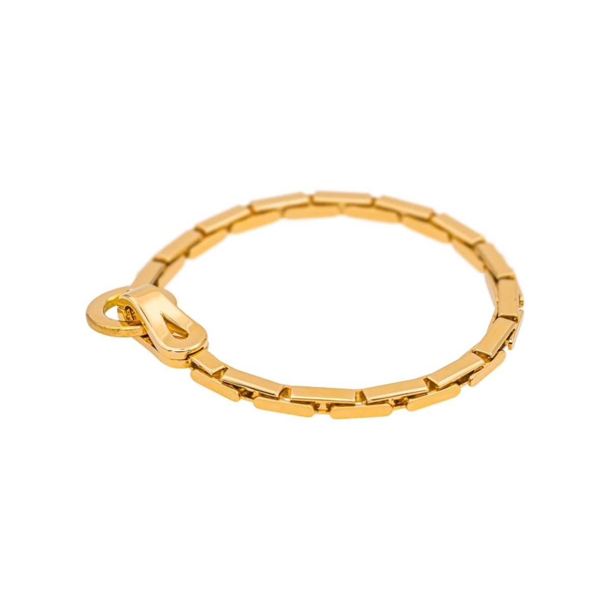 Bracelet Maille CARTIER "Agrafe" en or jaune - Castafiore