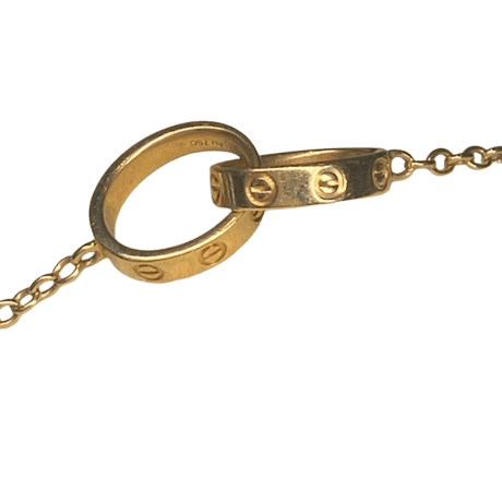 Bracelet Maille CARTIER "Baby Love" en or rose - Castafiore