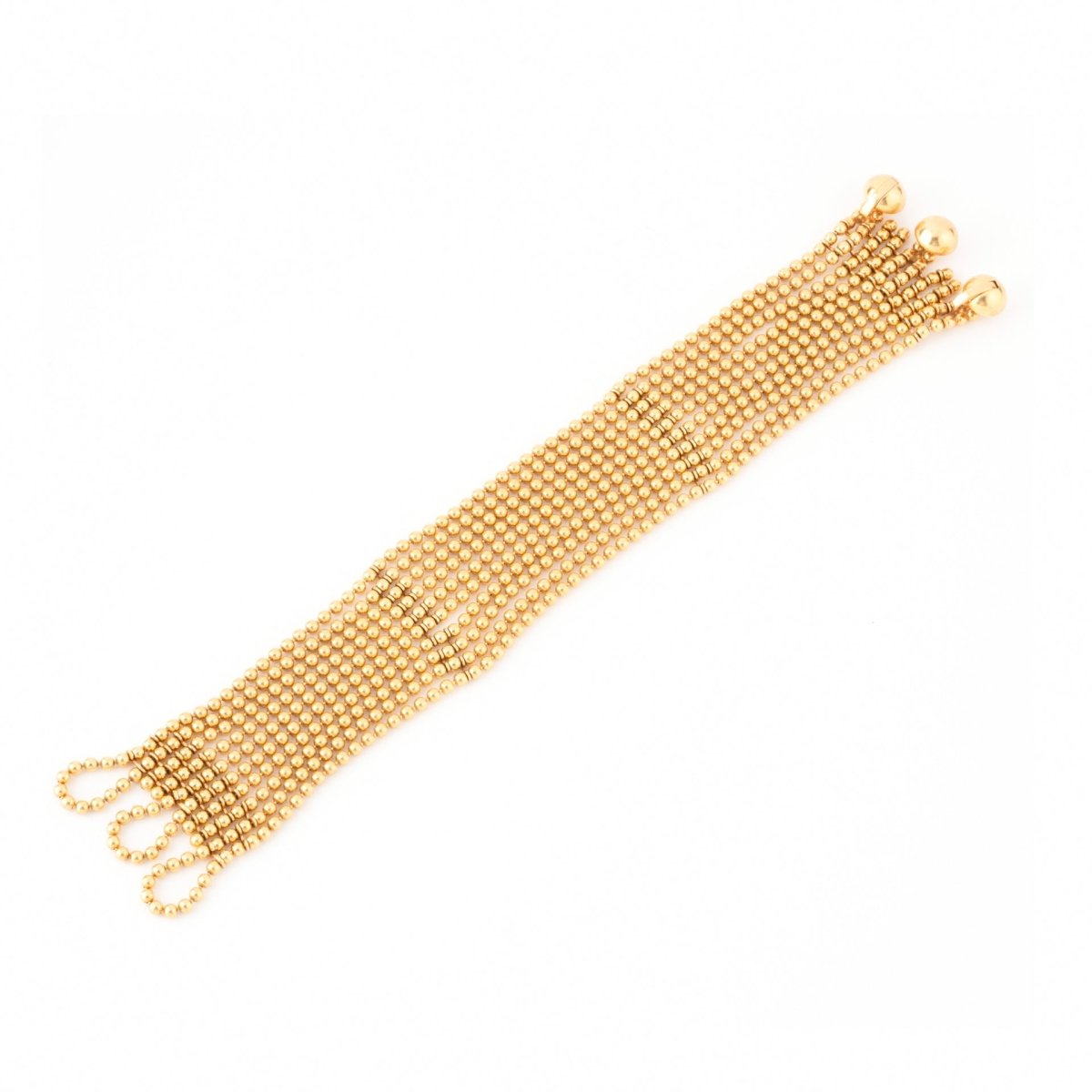 Bracelet Maille CARTIER "Draperie" en or jaune - Castafiore