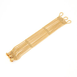 Bracelet Maille CARTIER "Draperie" en or jaune - Castafiore