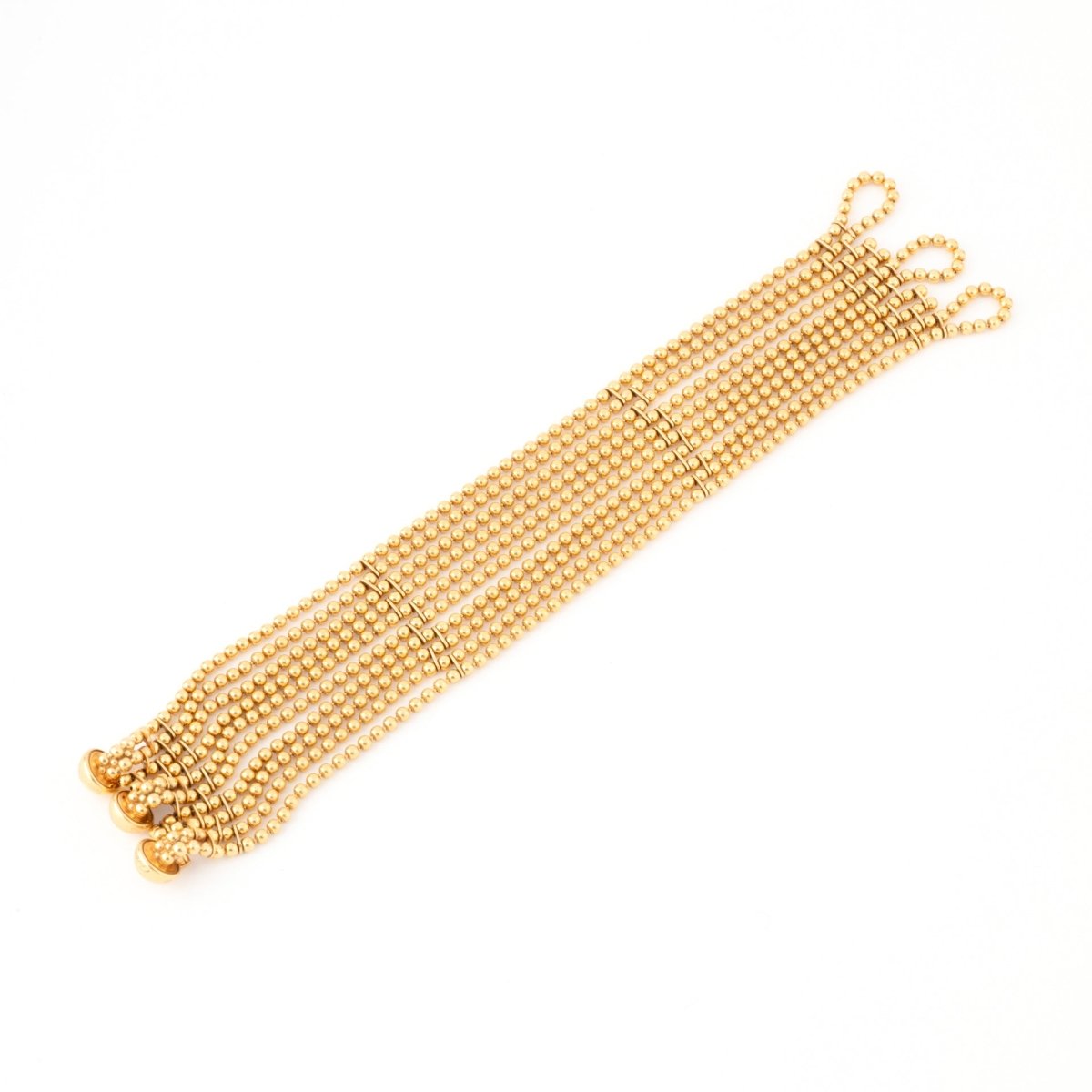 Bracelet Maille CARTIER "Draperie" en or jaune - Castafiore