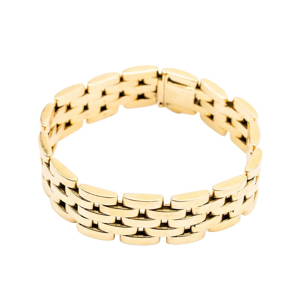 Bracelet Maille CARTIER en or jaune - Castafiore