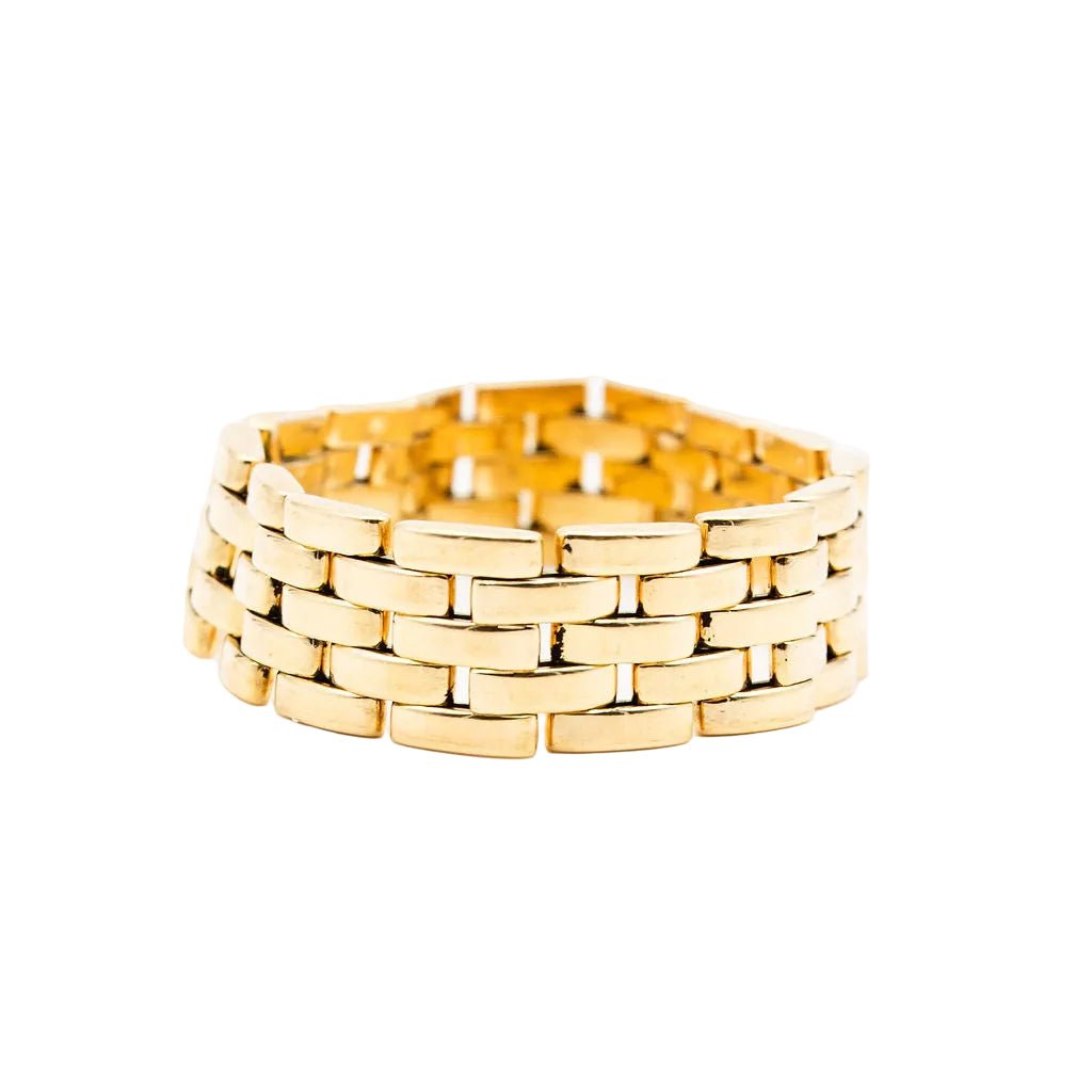Bracelet Maille CARTIER en or jaune - Castafiore