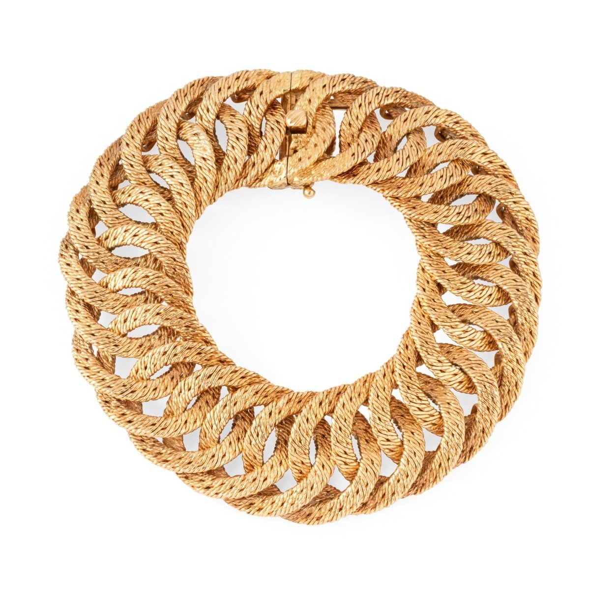 Bracelet Maille CARTIER en or jaune - Castafiore
