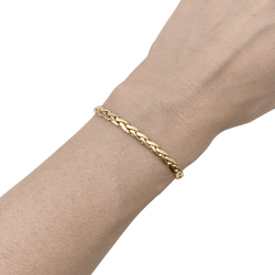 Bracelet Maille CARTIER en or jaune - Castafiore