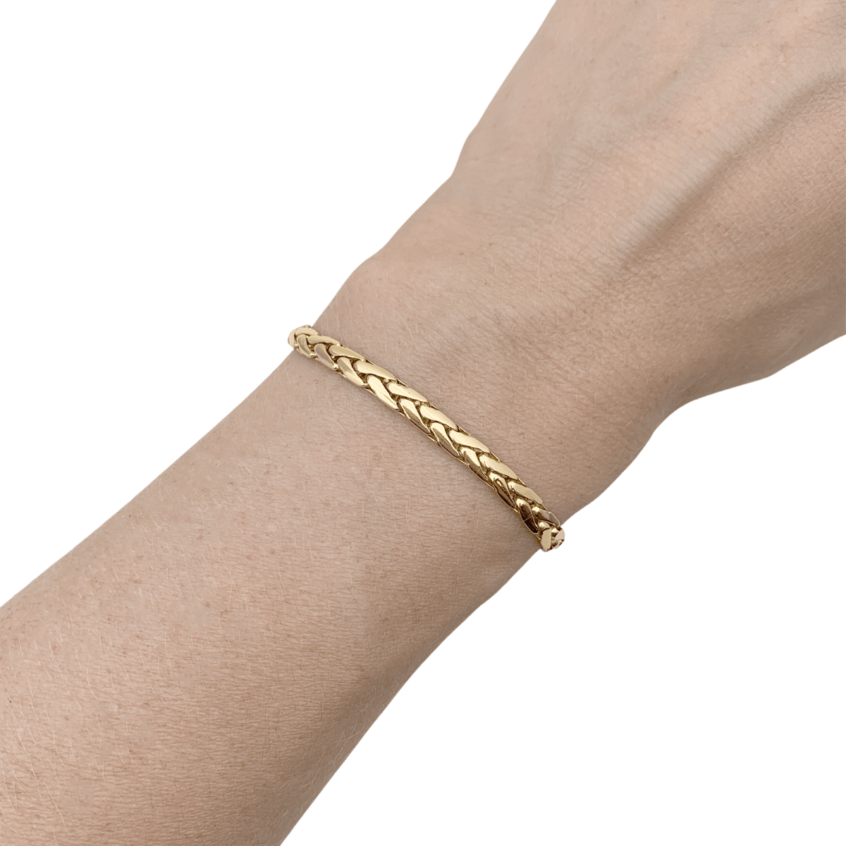 Bracelet Maille CARTIER en or jaune - Castafiore