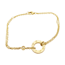 Bracelet Maille CARTIER "Love" en or rose et diamants - Castafiore