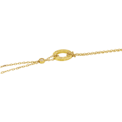 Bracelet Maille CARTIER "Love" en or rose et diamants - Castafiore