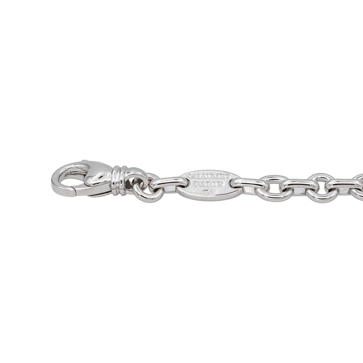Bracelet Maille CHAUMET en or blanc - Castafiore