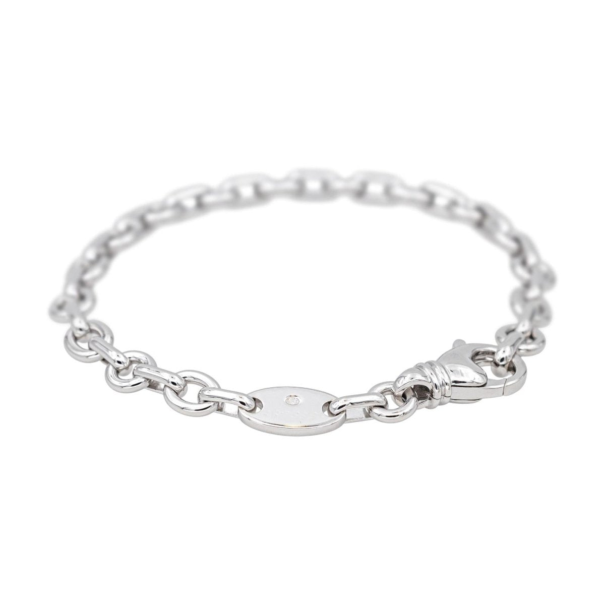 Bracelet Maille CHAUMET en or blanc - Castafiore