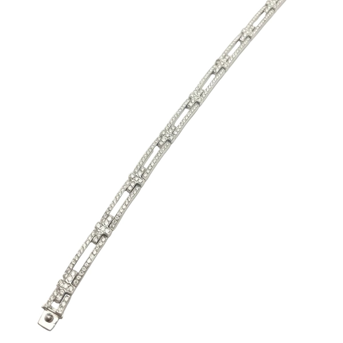 Bracelet Maille CHIMENTO en or blanc et diamants - Castafiore