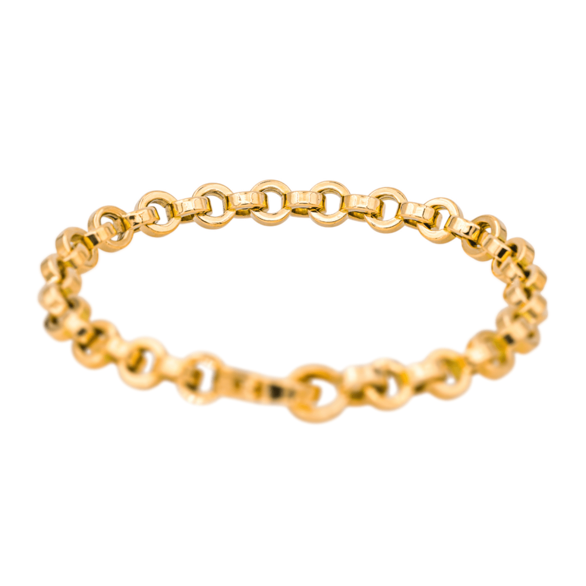 Bracelet Maille jaseron CHOPARD en or jaune