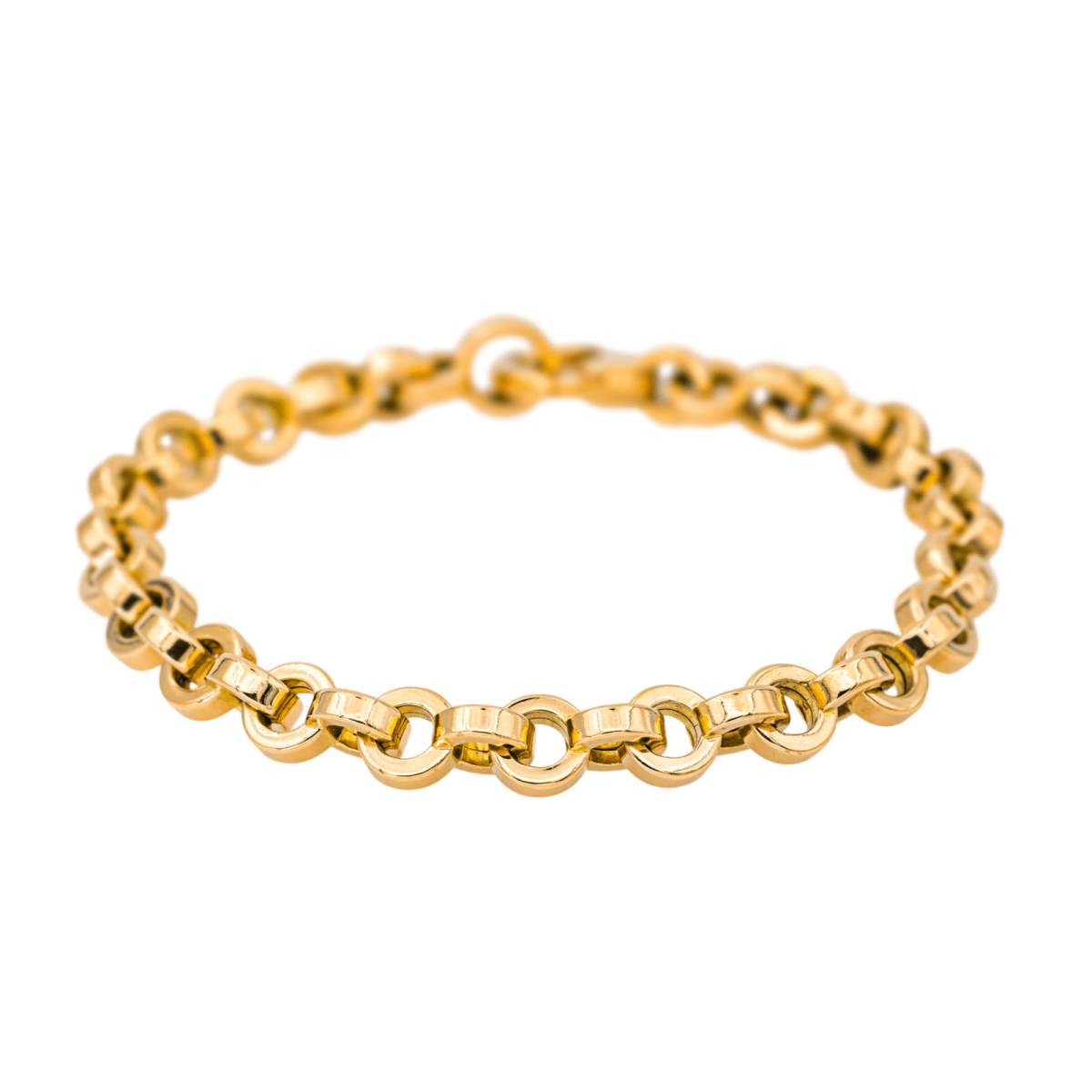 Bracelet Maille jaseron CHOPARD en or jaune