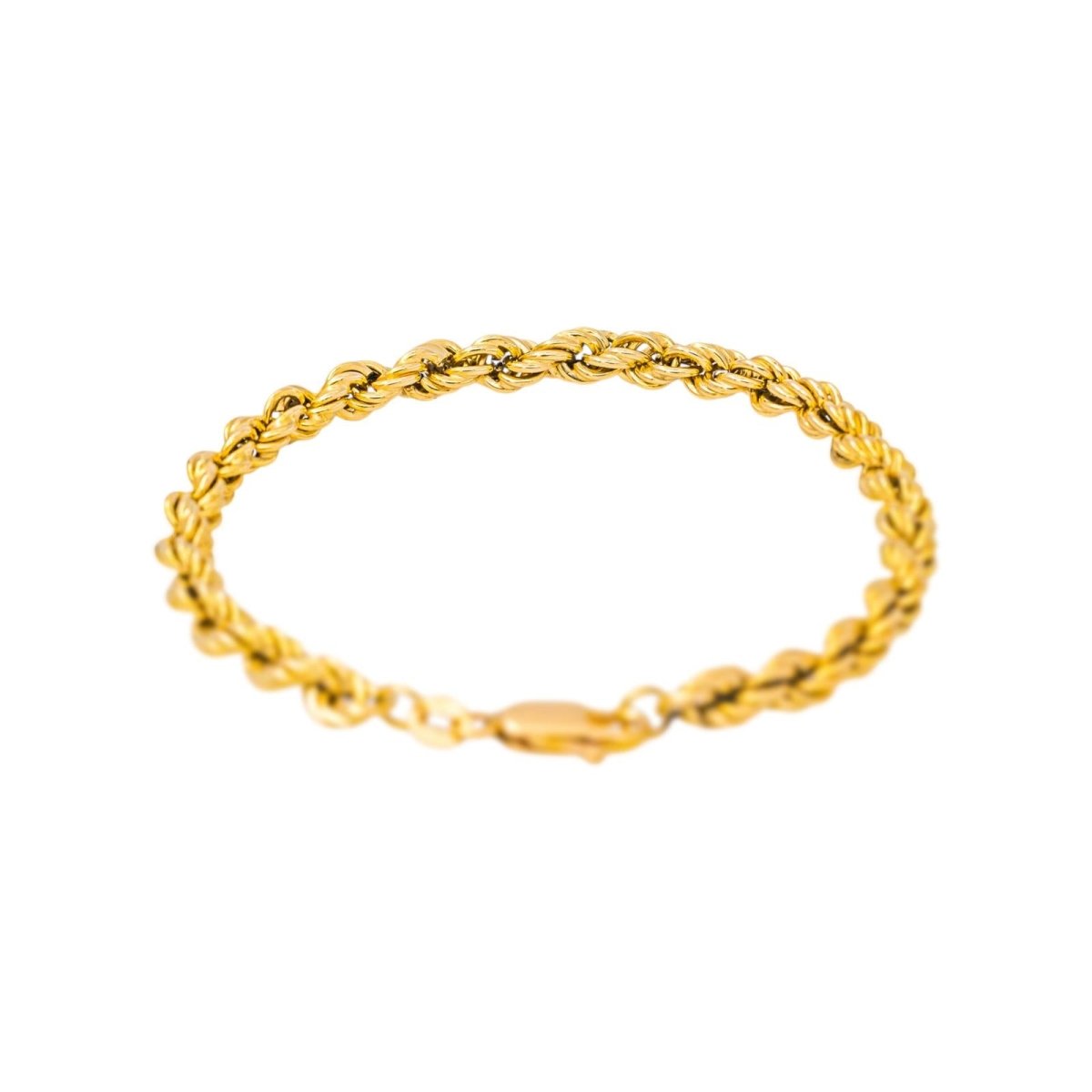 Bracelet Maille Corde Or jaune - Castafiore
