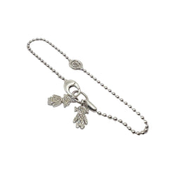 Bracelet Maille CRIVELLI en or blanc et diamants - Castafiore