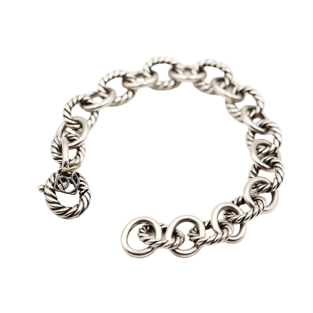 Bracelet Maille DAVID YURMAN en argent - Castafiore